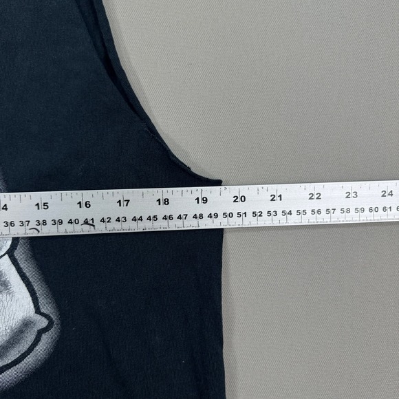 Vintage Popeye Got Spinach Shirt Cartoon Cut-Off Men's‎ Medium Black - Picture 6 of 10